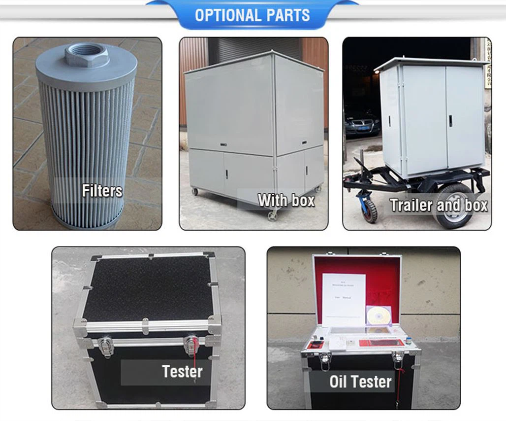 optional parts of insulation oil FILTRATION optional parts of insulation oil FILTRATION